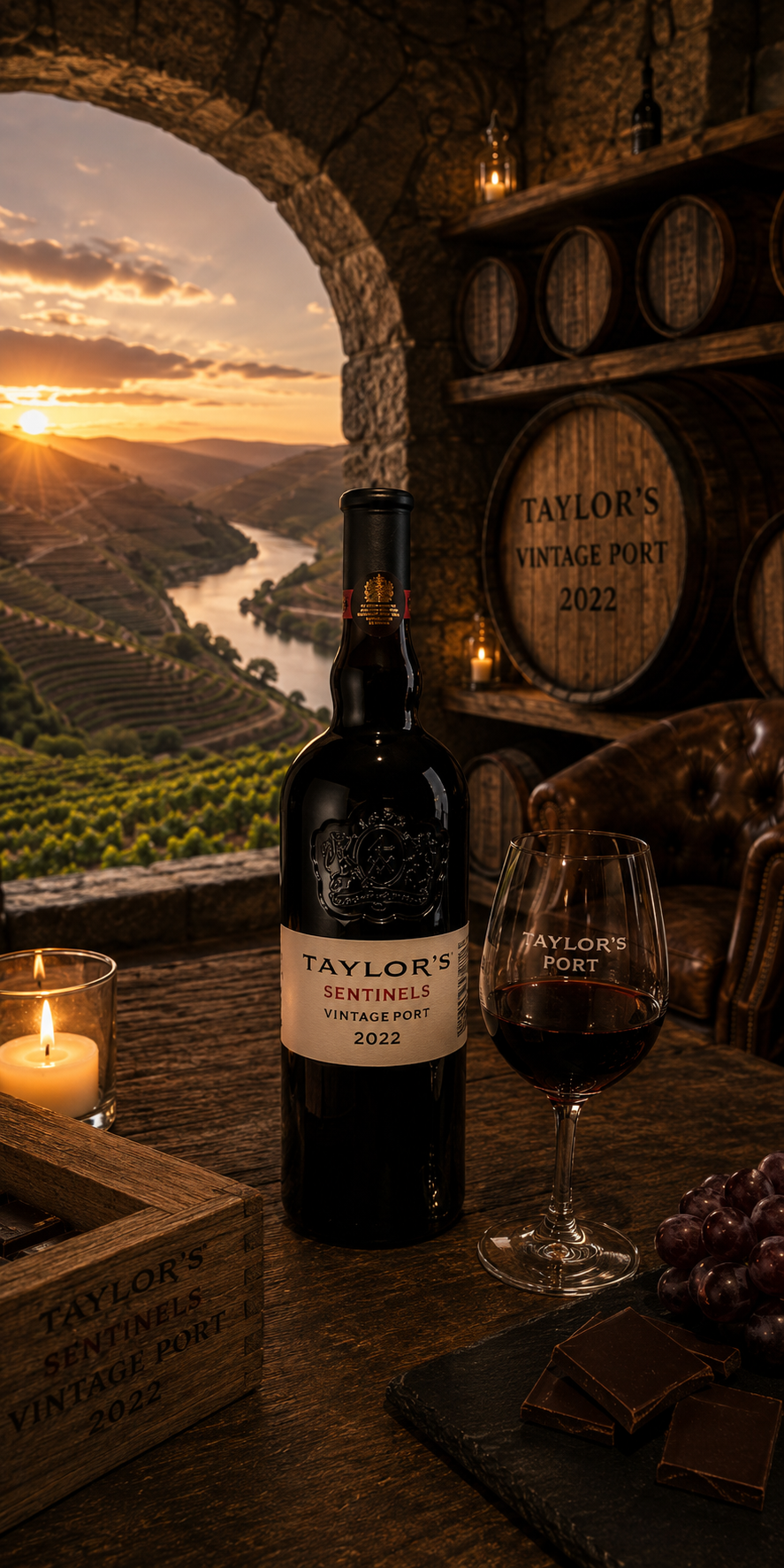 Taylors Sentinels Vintage Port 2022