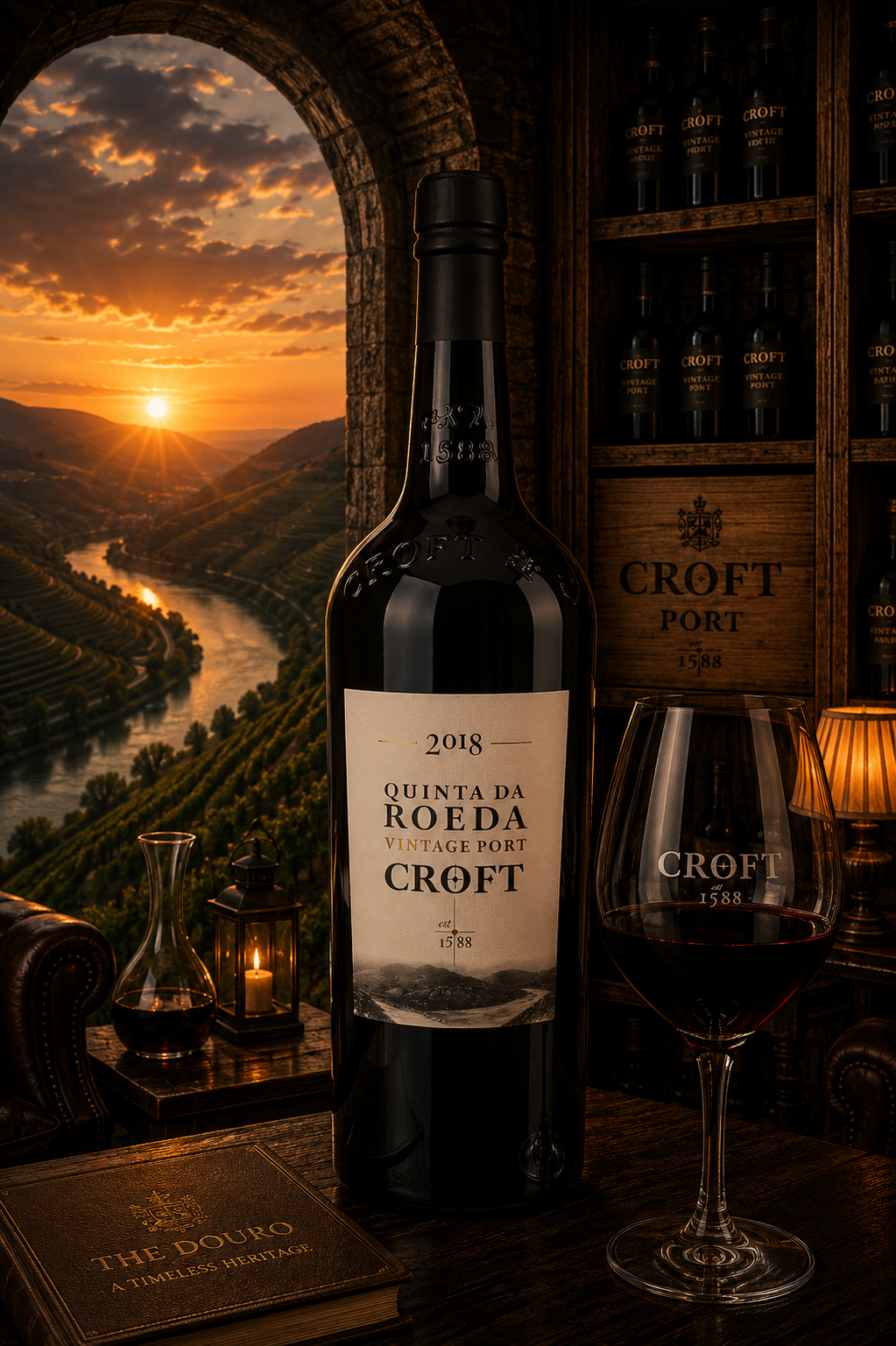 Croft, Quinta da Roeda Vintage Port 2018