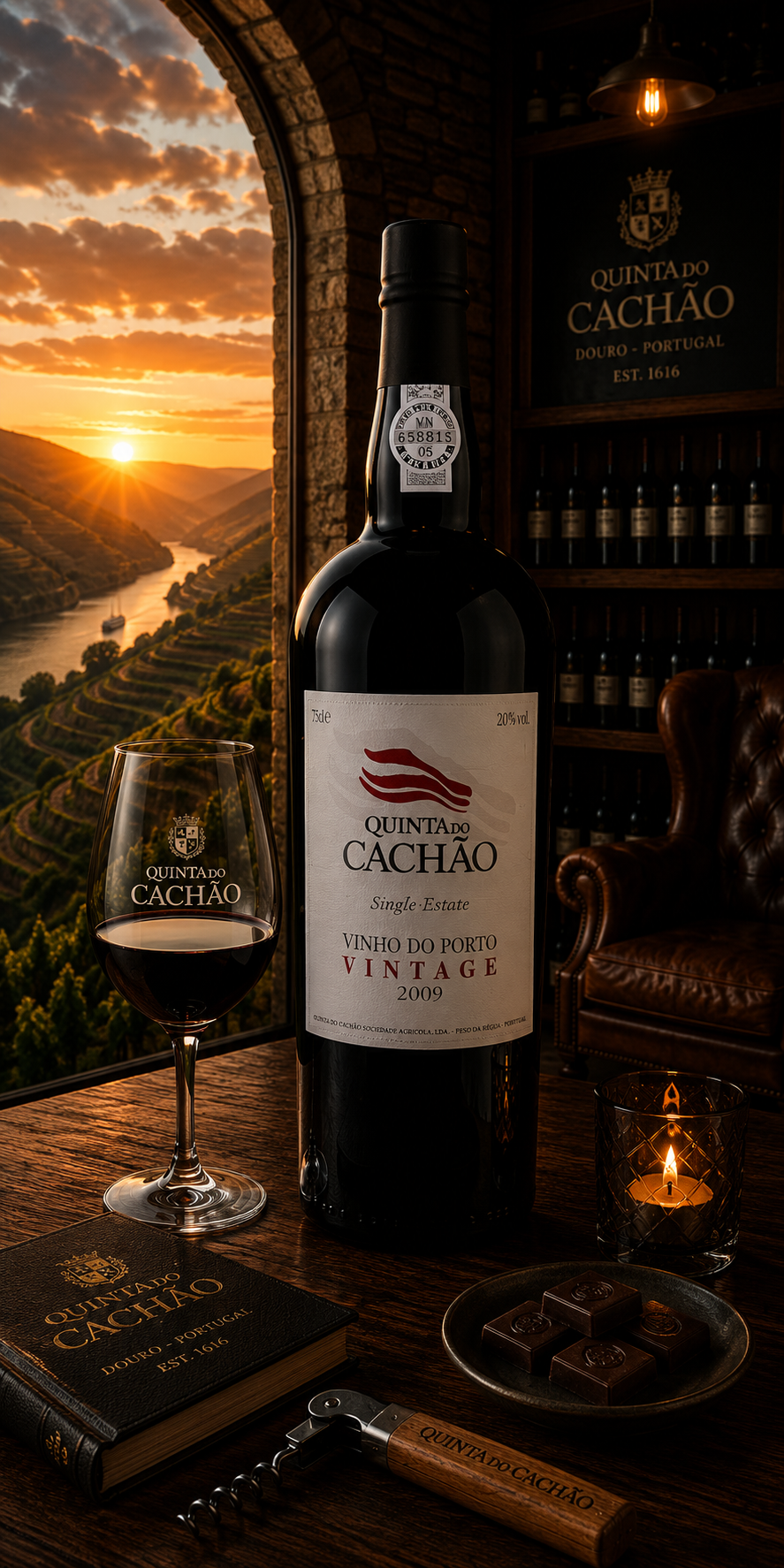 Quinta do Cachão, Single Estate Vintage Port 2009