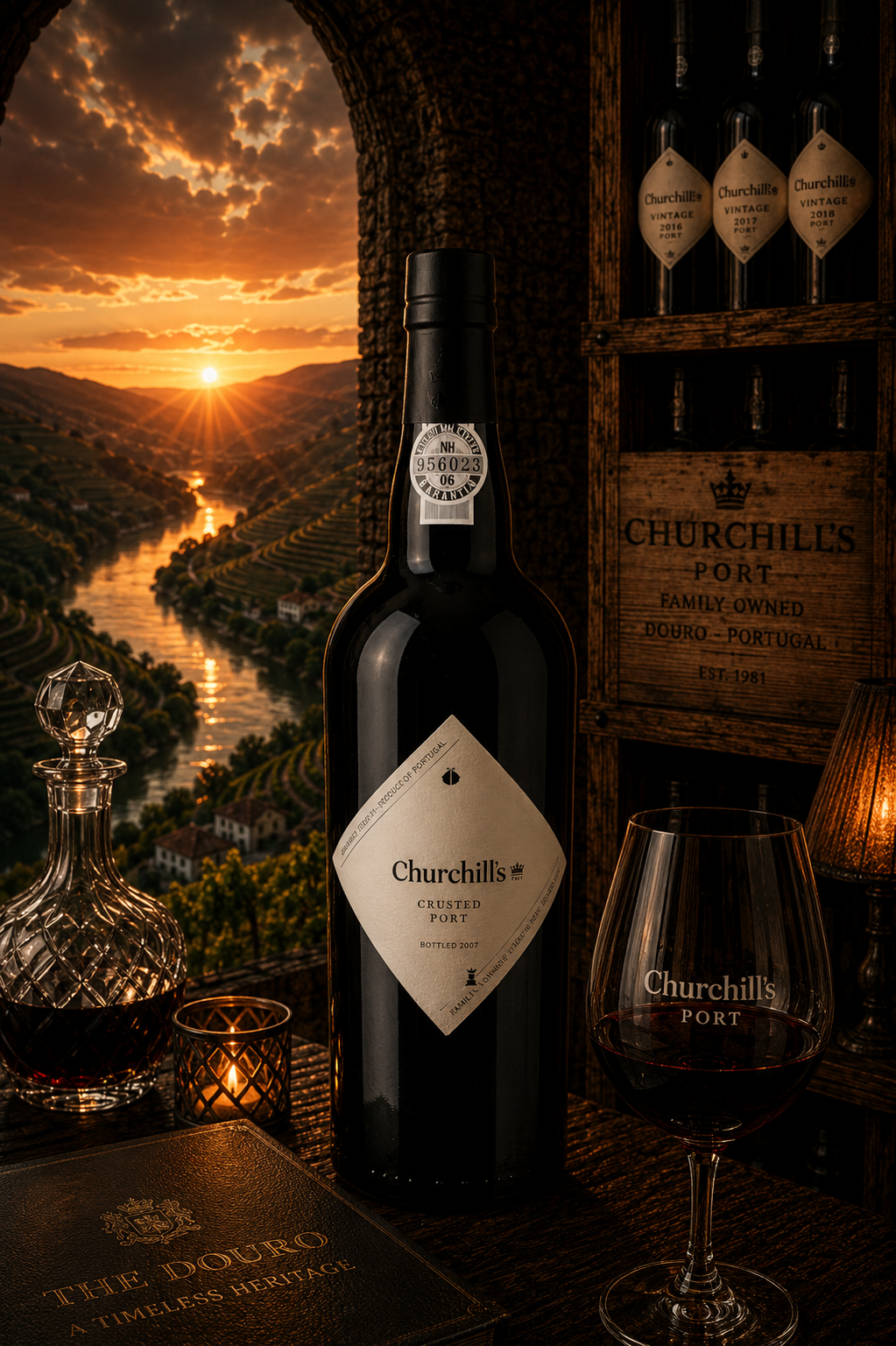 Churchill's Crusted Port, Bottled 2007