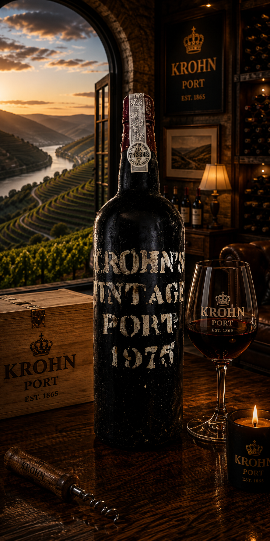 Krohn's Vintage Port 1975