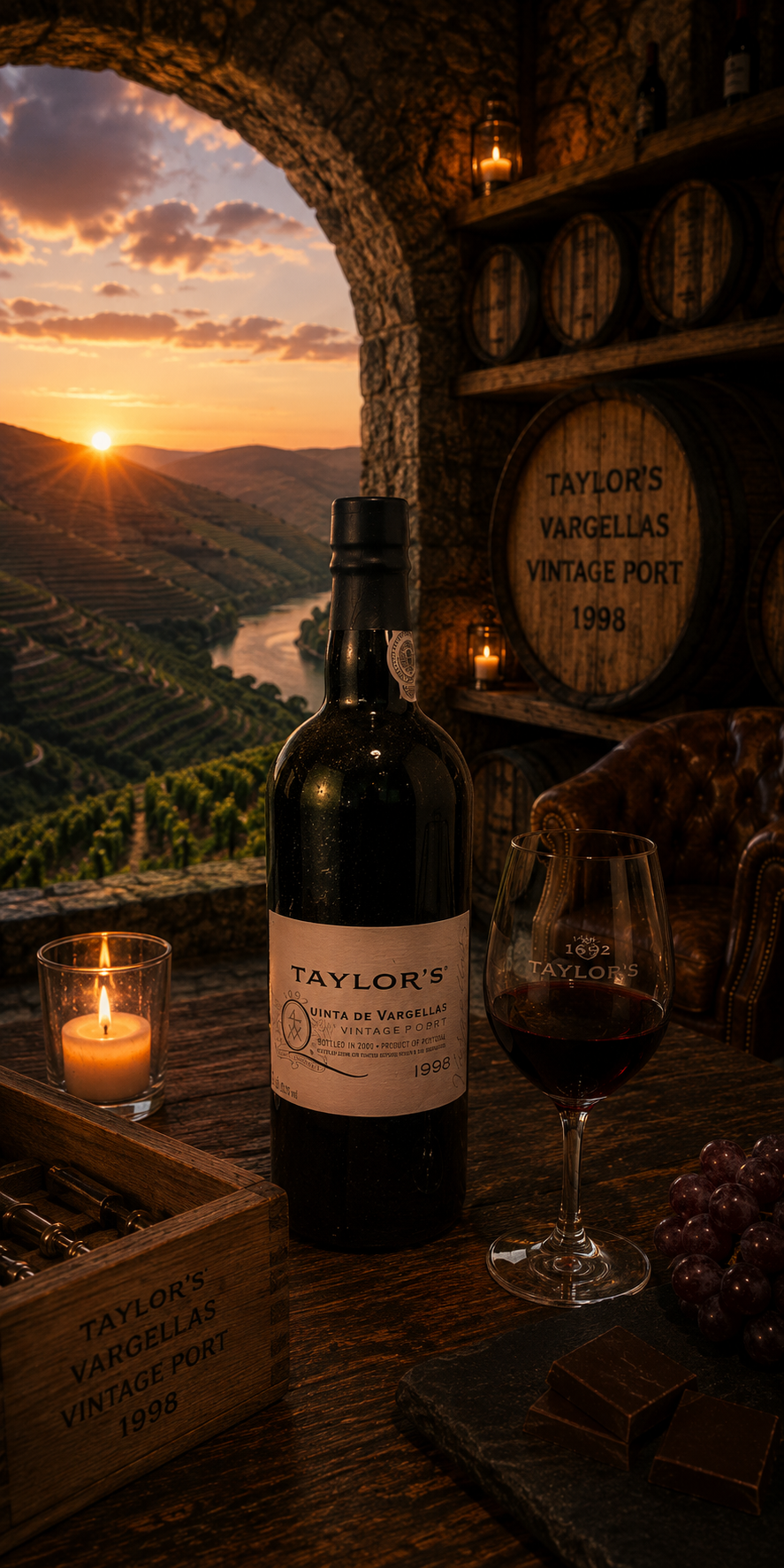 Taylors Vargellas Vintage Port 1998
